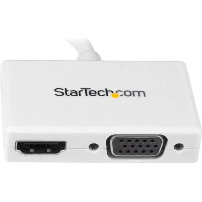 StarTech mini DisplayPort (male) to HDMI & VGA (female) Adapter - White (MDP2HDVGAW)