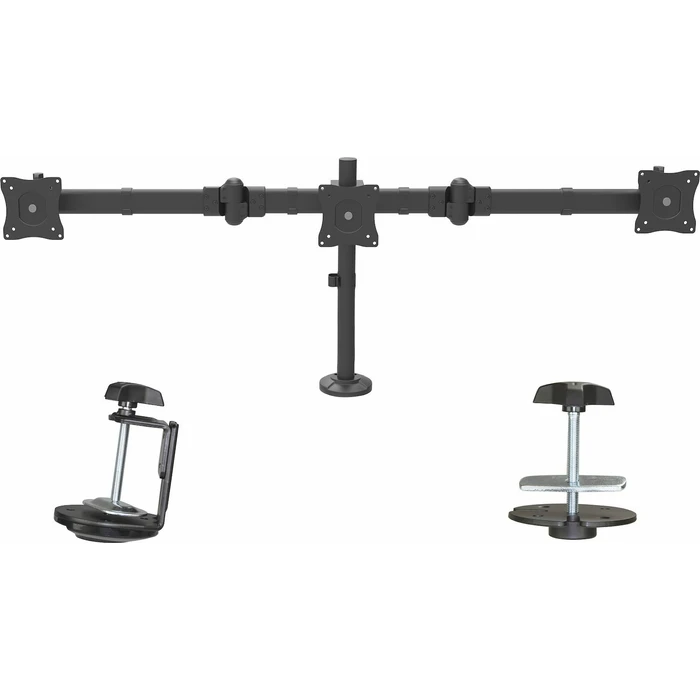 Monitor Arm StarTech Rotatable 360 Triple VESA 75x100 mm 24 inches