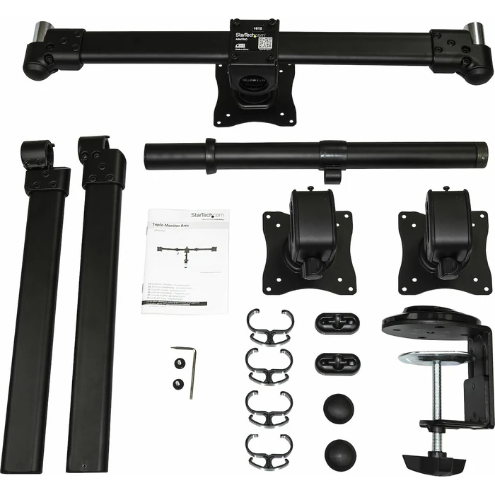 Monitor Arm StarTech Rotatable 360 Triple VESA 75x100 mm 24 inches