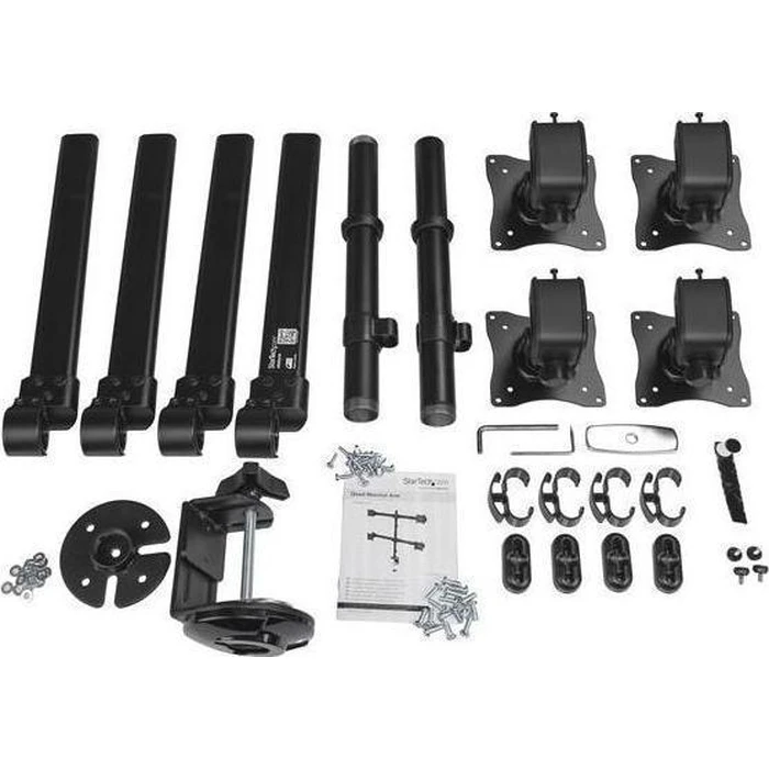 StarTech Επιτραπέζια Βάση για 4 Οθόνες (ARMQUAD)