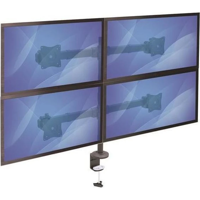 StarTech Επιτραπέζια Βάση για 4 Οθόνες (ARMQUAD)