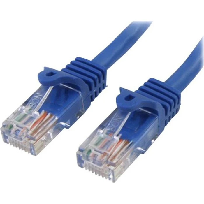 StarTech Default 0.5 m Blue CAT5e Snagless Ethernet Patch Cable UTP