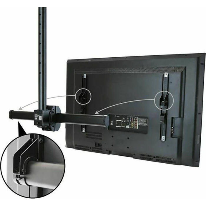 StarTech S7742500 Βάση Τηλεόρασης Οροφής με Βραχίονα έως 70" και 50kg
