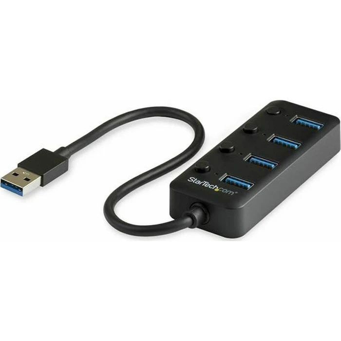 StarTech 4 Port USB 3.0 Hub with Individual On Off Switches