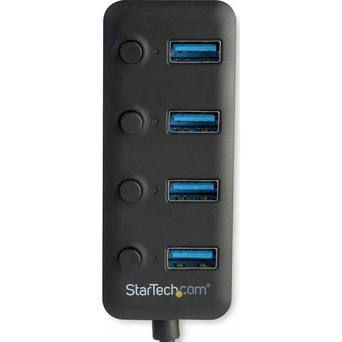StarTech 4 Port USB 3.0 Hub with Individual On Off Switches