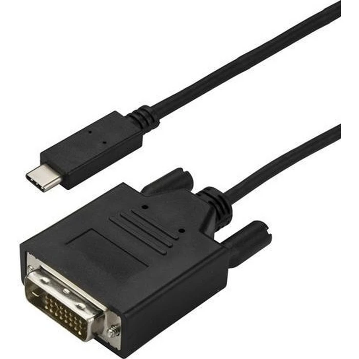 StarTech USB 2.0 Video Cable USB-C to DVI-D 3 m (CDP2DVI3MBNL) - Black