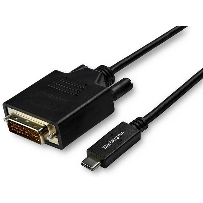 StarTech USB 2.0 Video Cable USB-C to DVI-D 3 m (CDP2DVI3MBNL) - Black