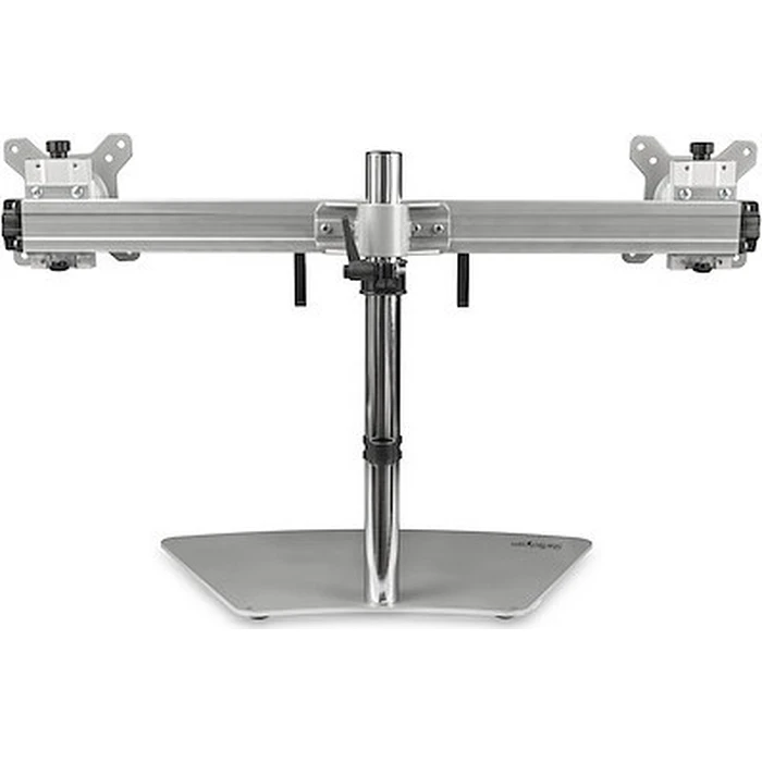 StarTech Dual Monitor Stand Horizontal for up to 24 inch Monitors Silver