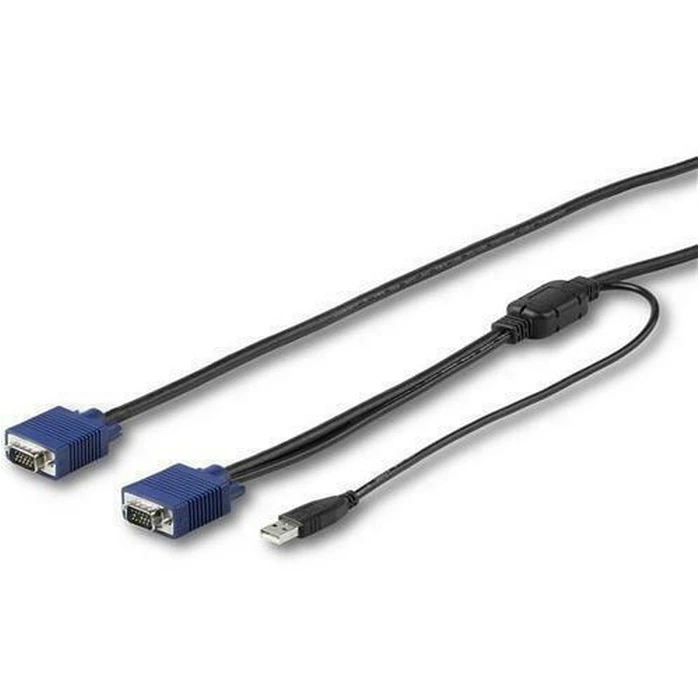 StarTech KVM Cable Rackmount Console Cable USB 15 Ft