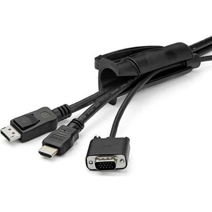 StarTech Coiled Cable Management Sleeve Black (CMSCOILED3)