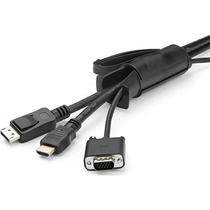 StarTech Coiled Cable Management Sleeve Black (CMSCOILED3)