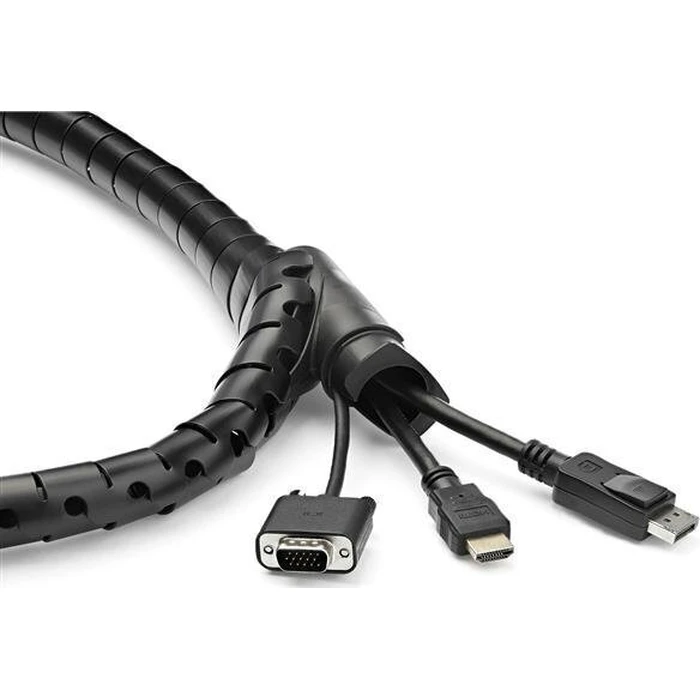 StarTech Coiled Cable Management Sleeve Black (CMSCOILED3)