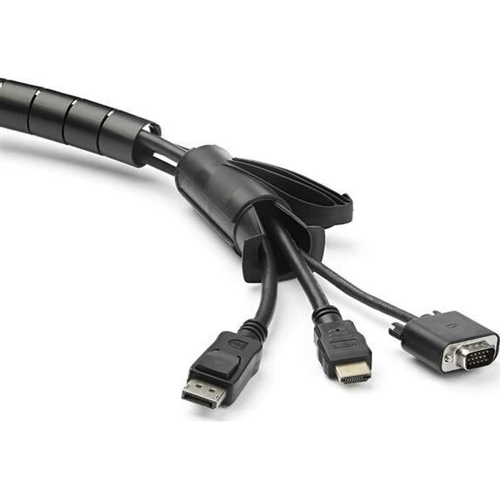 StarTech Coiled Cable Management Sleeve Black (CMSCOILED3)
