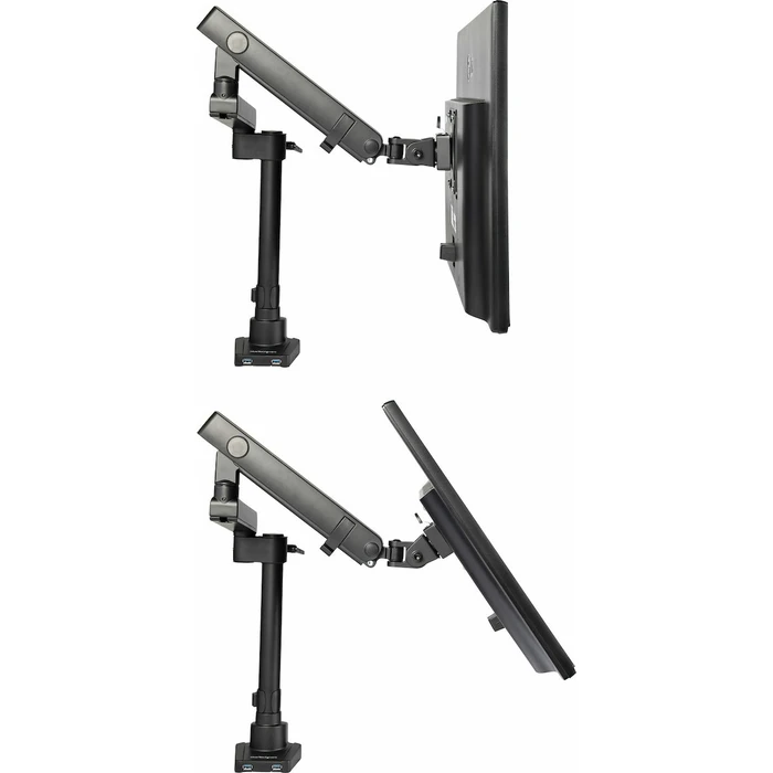 Startech Desktop Monitor Stand ARMPIVOT2USB3 Black 34 inches