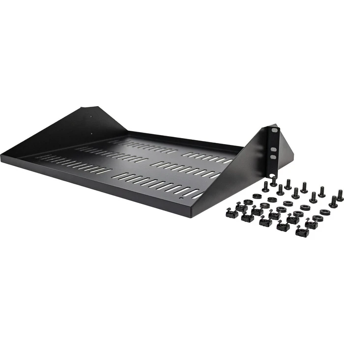 2U Αεριζόμενο Ράφι Κέντρου, 14in (35,6 cm) Βάθος - STARTECH (SHELF-2U-14-CENTER-V, SKU: CE17830)