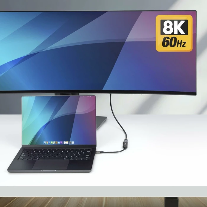 StarTech Μετατροπέας UHF male σε HDMI female Γκρι 1τμχ 112B-USBC-HDMI21