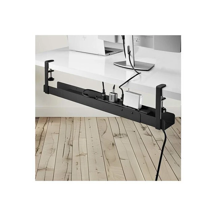 StarTech Under Desk Cable Management No Drill Cable Organizer Tray