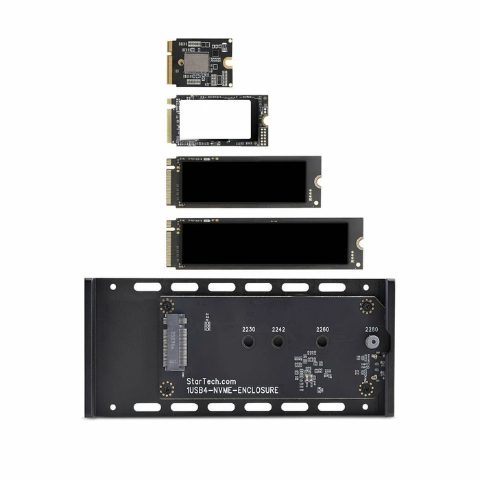 StarTech Θήκη για Σκληρό Δίσκο SATA III 1USB4-NVME-ENCLOSURE