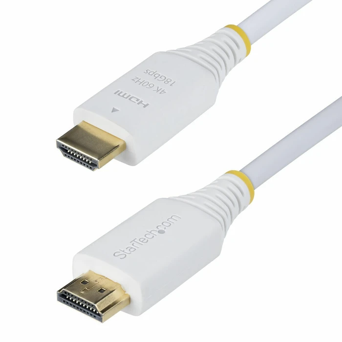 StarTech HDMI 2.0 Cable HDMI male - HDMI male 3m Λευκό HDMI2-CABLE-4K60-10W