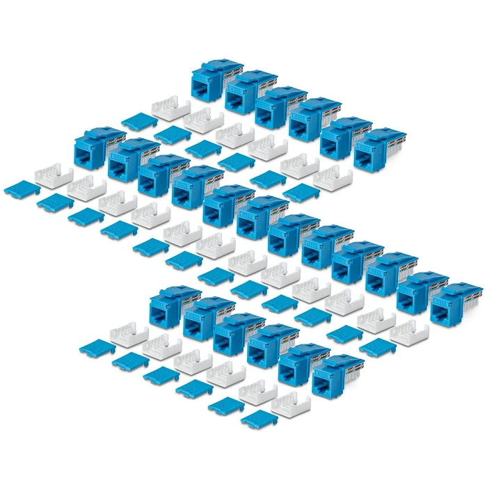 StarTech Keystone CAT6 βύσματα keystone 24 τεμάχια (90° 110 Punch Down)