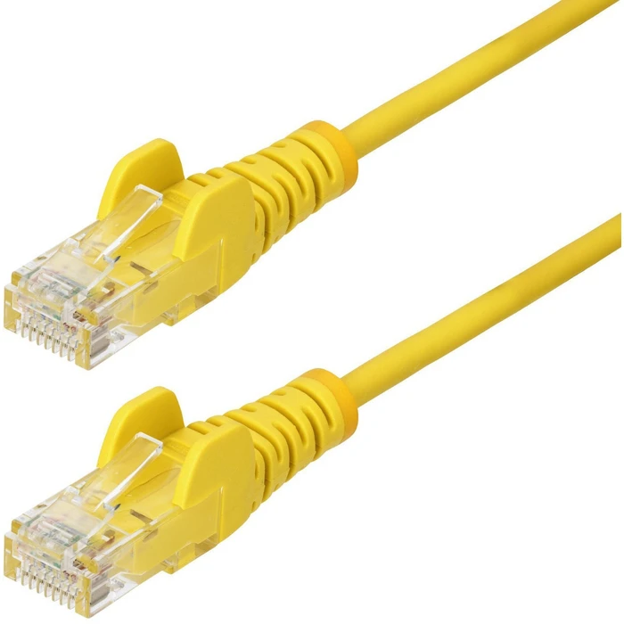 Networking Cable StarTech CAT6 1 m Yellow Slim