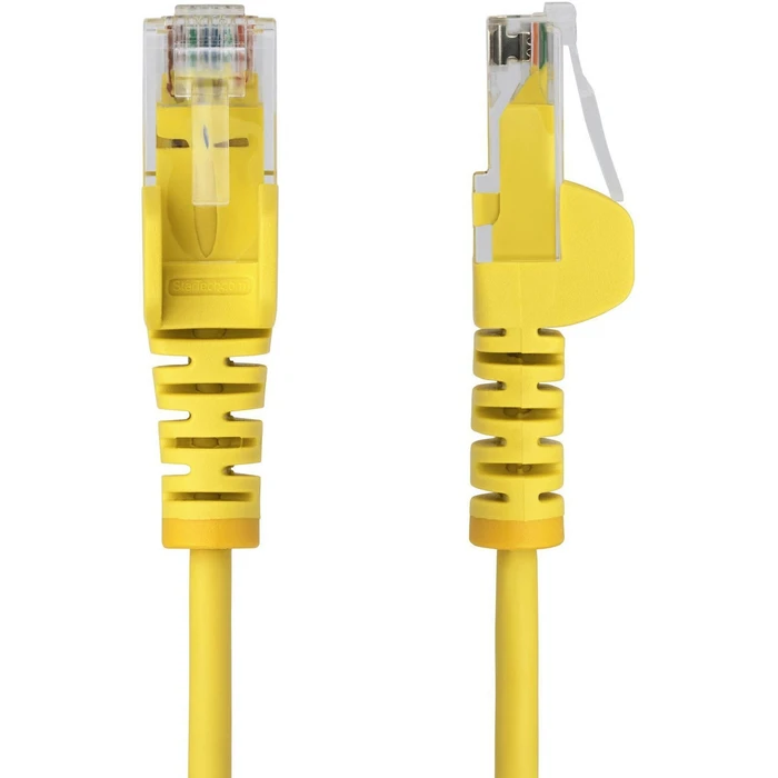 Network Cable Startech Cat6 2 m Yellow Slim