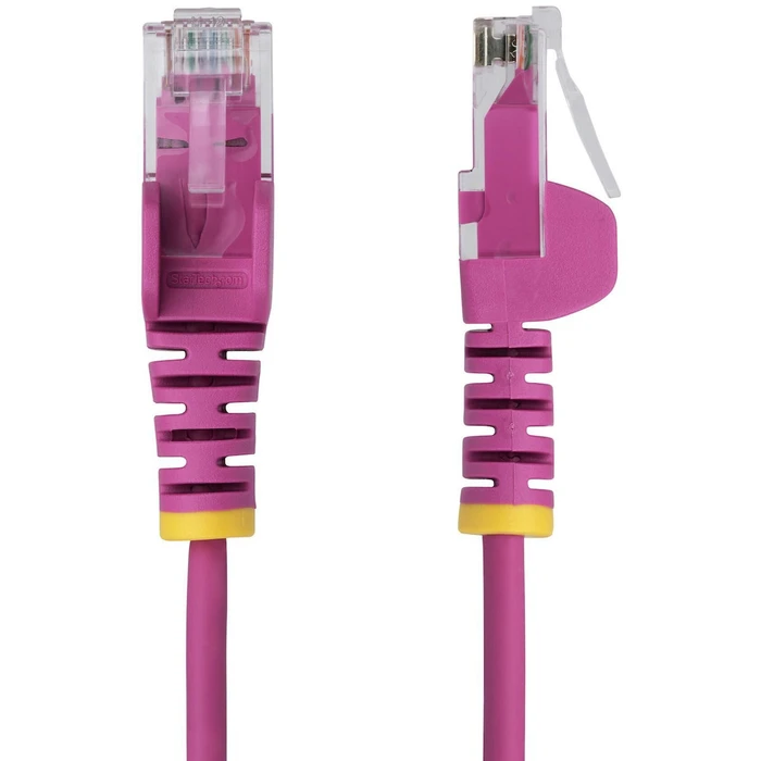 StarTech CAT6 Cable Pink Slim 2 m