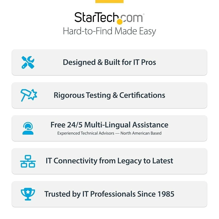 StarTech HDMI 2.1 Cable HDMI male - HDMI male Μαύρο HDMI21-CBL-8K60-4M