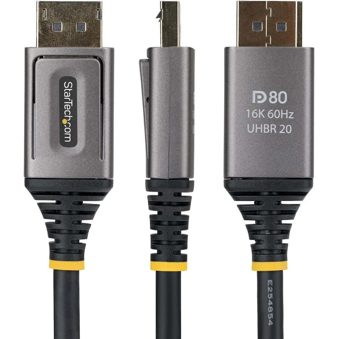 StarTech Καλώδιο DisplayPort 2.1 DP80 1m (DP21V-1M-DP80-CABLE)
