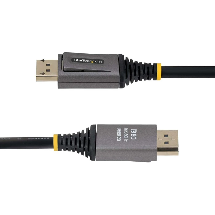 StarTech Καλώδιο DisplayPort 2.1 DP80 1m (DP21V-1M-DP80-CABLE)