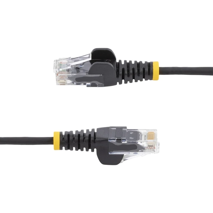 StarTech U/UTP Cat.6 Καλώδιο Δικτύου Ethernet 0.25m Μαύρο 1τμχ N6PAT25CMBKS