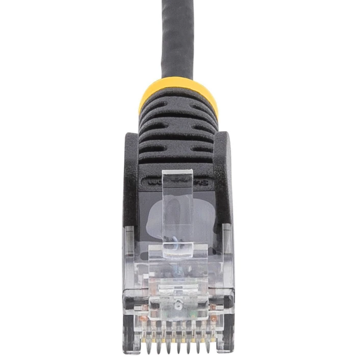 StarTech U/UTP Cat.6 Καλώδιο Δικτύου Ethernet 0.25m Μαύρο 1τμχ N6PAT25CMBKS