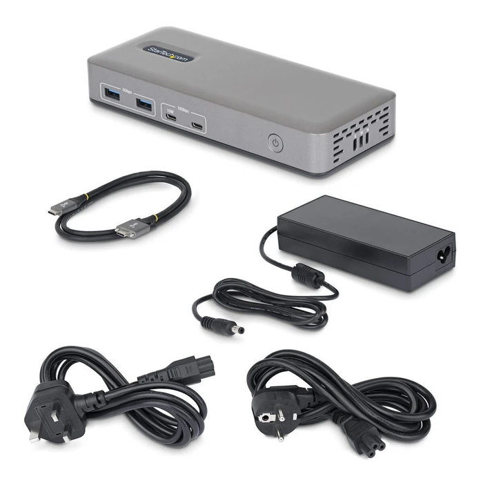 StarTech USB C Dock 2X DP 100W PD Docking Station