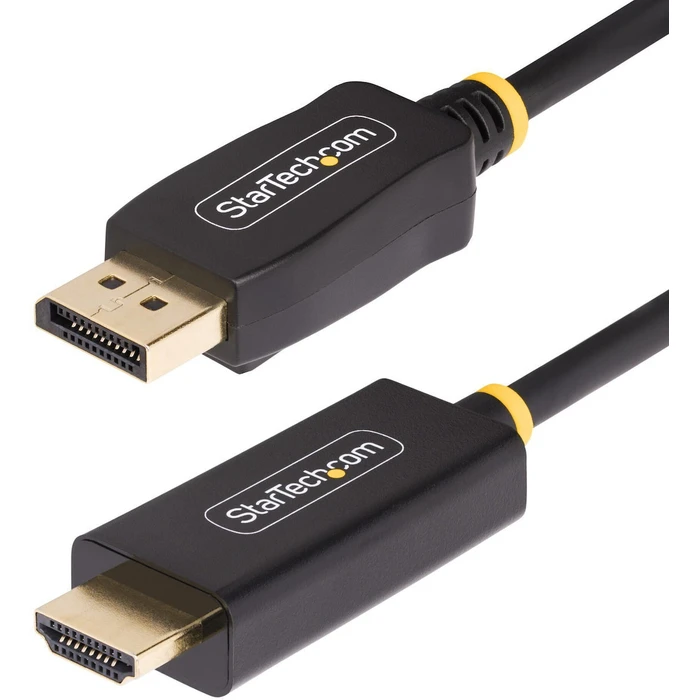 StarTech DisplayPort (male) to HDMI Cable, 3 m, 4K@60Hz HDR, Black