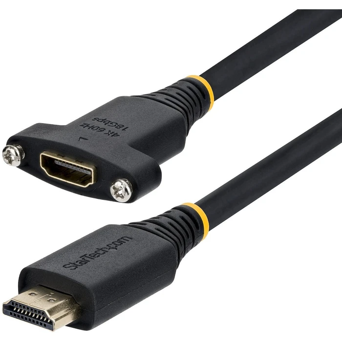 StarTech HDMI 2.0 Καλώδιο HDMI male - HDMI female 2m Μαύρο