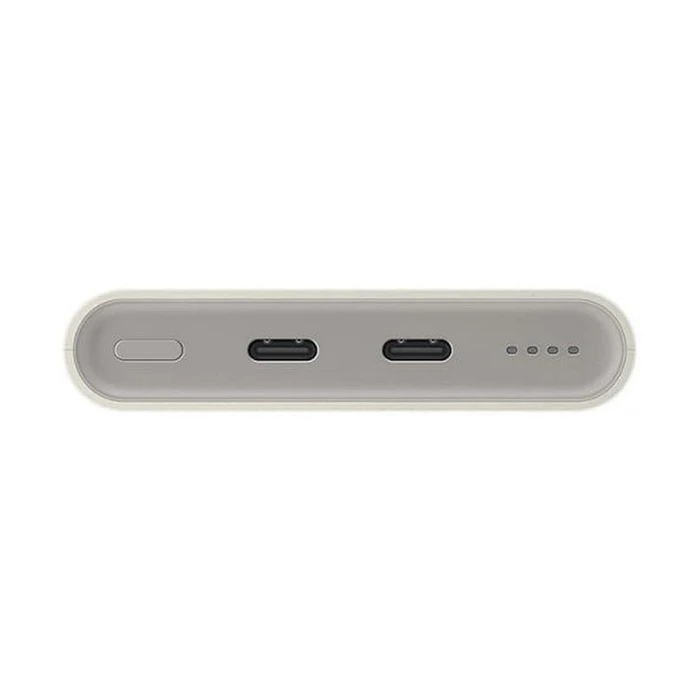 Power Bank Samsung 10000mAh 25W με 2 Θύρες USB-C Power Delivery Μπεζ (EB-P3400XUEGEU)