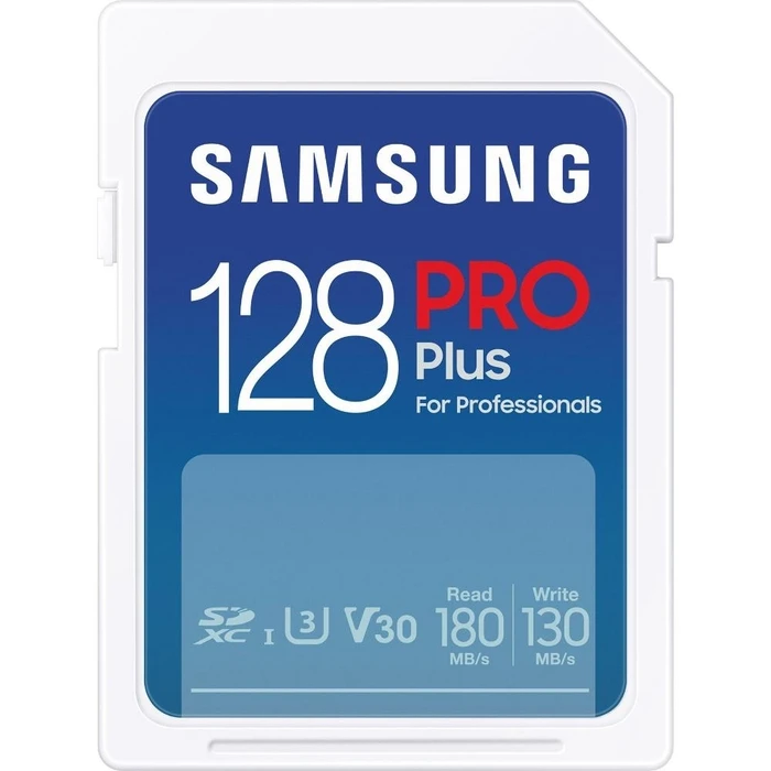 Κάρτα Μνήμης SDXC 128GB Samsung Pro Plus Class 10 U3 V30 UHS-I with USB Reader (MB-SD128SB/WW)