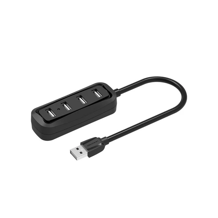 USB Hub Vention 4-Ports 2.0 0.5M Black