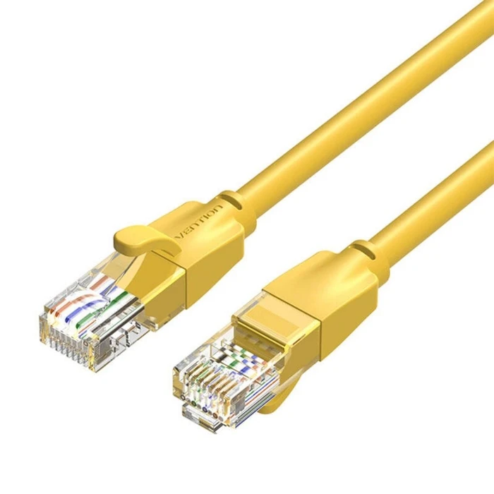 Καλώδιο Δικτύου Vention Cat.6 UTP Patch Ethernet 1M Yellow