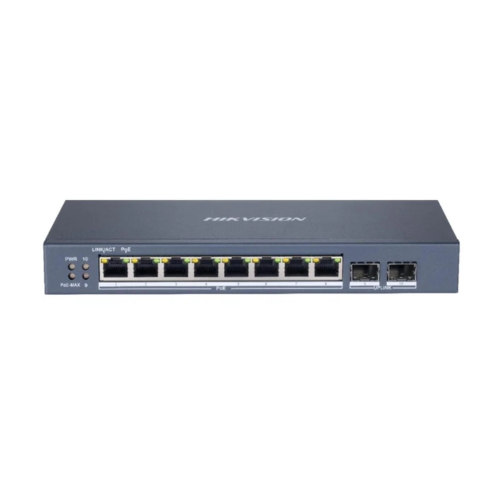 Network Switch Hikvision 10 Port Smart Managed Gigabit PoE EI Series (DS-3E1510P-EI/M)