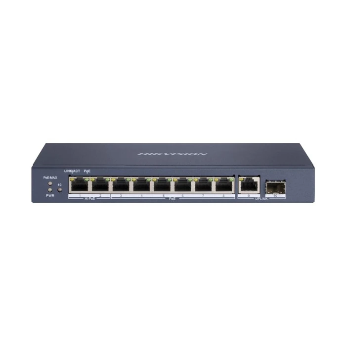 Network Switch Hikvision 10 Port Unmanaged PoE L2 Series (DS-3E0510HP-E)