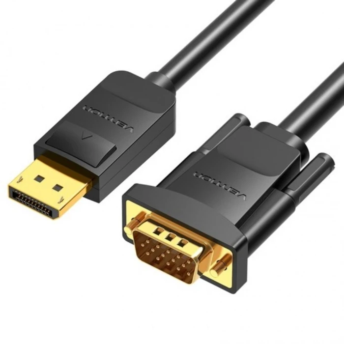 Καλώδιο DisplayPort Vention to VGA 5M Black (HBLBJ)