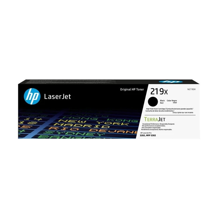 Toner HP 219X Original LaserJet Cartridge Cyan (W2190X)
