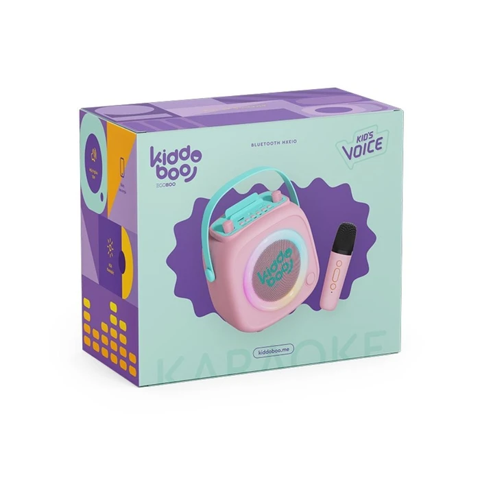 Παιδικό Παιχνίδι Kiddoboo KidsVoice BT Speaker & Mic Pink (KB23028PNK)