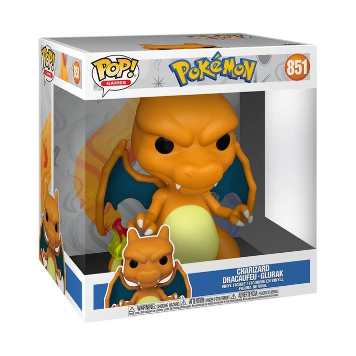 Φιγούρα Funko Pop! Games: Pokemon - Charizard #851 Supersized (FNK42245)