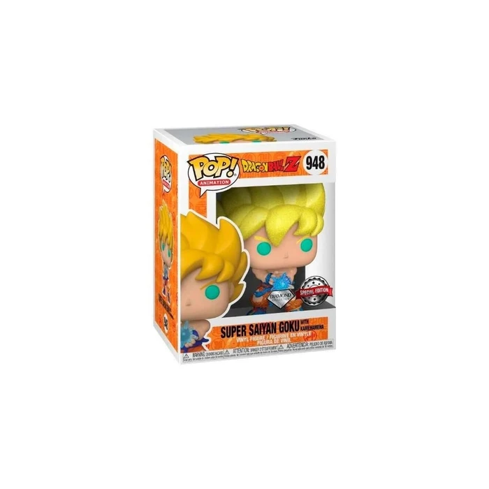 Φιγούρα Funko Pop! Animation: Dragon Ball Z - Super Saiyan Goku #948 Diamond Collection Special Edition Exclusive (FNK56606)