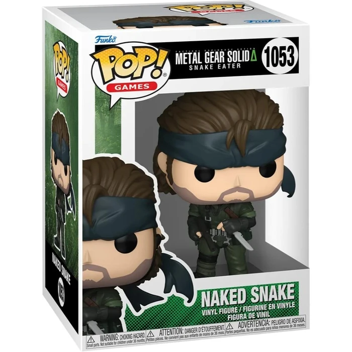 Φιγούρα Funko Pop! Games: Metal Gear Solid - Naked Snake #1053 (FNK49265)
