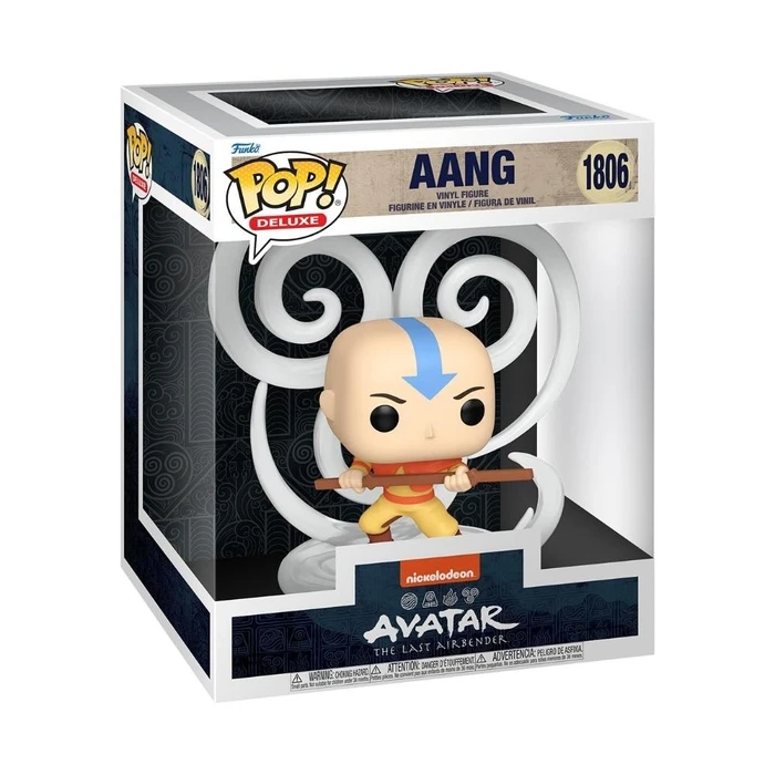 Φιγούρα Funko Pop! Animation: Avatar The Last Airbender - Aang #1806 Deluxe (FNK12450)