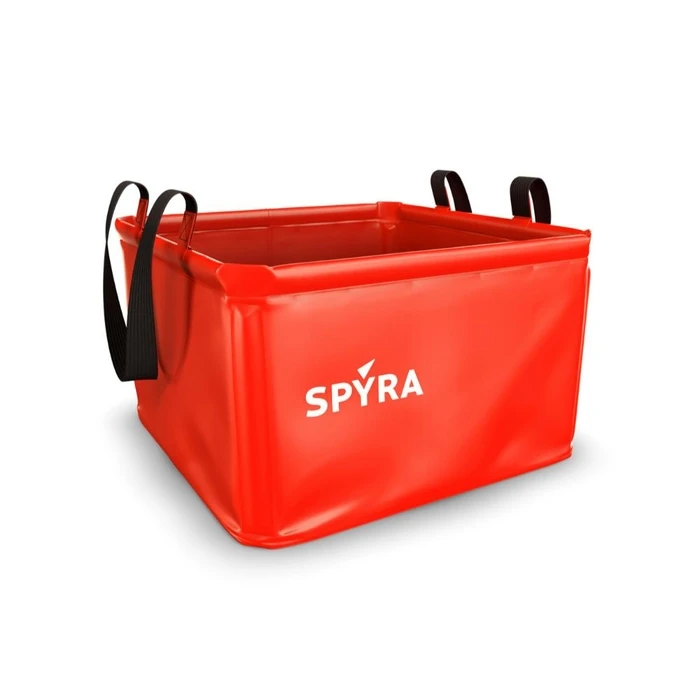 Spyra Default SpyraBase Red Foldable Water Container