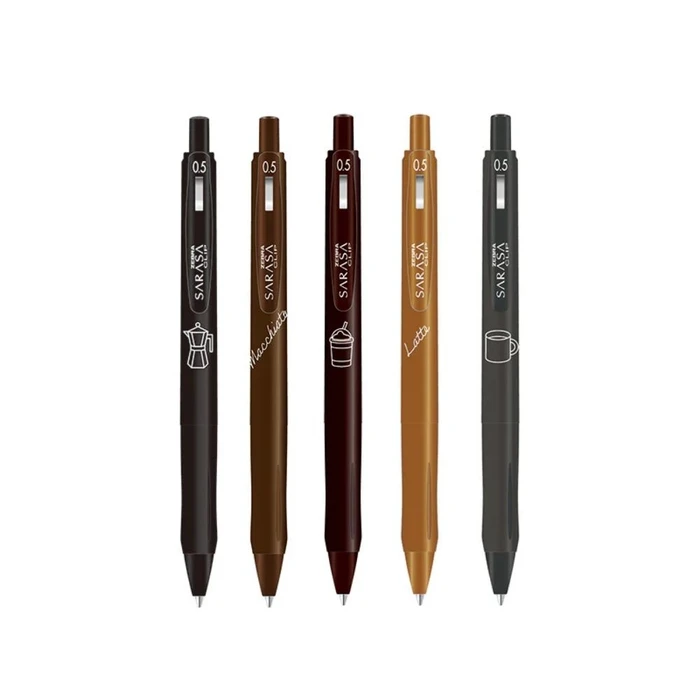Zebra Sarasa Clip Gel Pen Set 0.5
